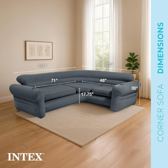 2 Intex Inflatable Sofas - Picture 1 of 9